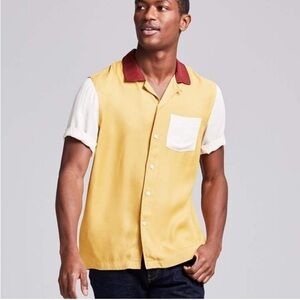 Todd Snyder Colorblock Bowling Shirt NWT